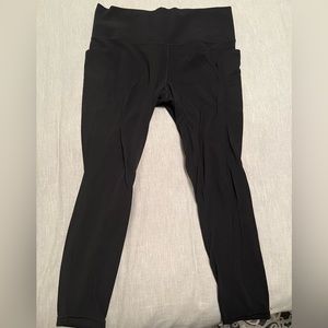 Athleta Salutation Stash II Pocket Tight - Black, XL